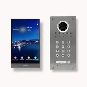8 inch Video Door Phone, HD Camera Kits Support PIN Codes Unlock, Monitoring, Dual-Way Intercom for Villa Home Office Apartment