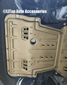 Protezione antiscivolo del motore per 2022 2024 Geely Geometry <span class=keywords><strong>E</strong></span> protezione per auto copribatteria - Product Image 4