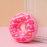 Jouet anti-stress en forme de donut personnalisé avec logo, rebond lent, dessin animé, à presser, nouveauté, amusant, cadeau promotionnel