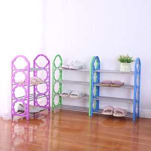 2024 producto de gran oferta 4 capas <span class=keywords><strong>multiusos</strong></span> multicapa simple <span class=keywords><strong>Zapatero</strong></span> para el hogar estante de la puerta del dormitorio que ahorra espacio - Product Image 2