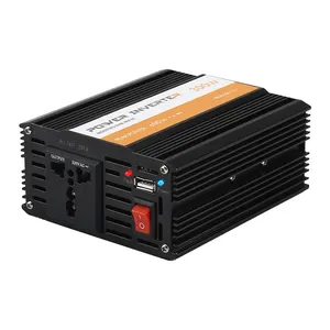 1500W Power Inverter 12VDC or 24VDC or to 120VAC Pure Sine Wave Invert