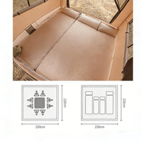 4.8 ㎡   Petite tente gonflable avec auvent, support ventilé, respirant, léger, portable, pour 2 personnes, camping en plein air, OEM/ODM ISO9001