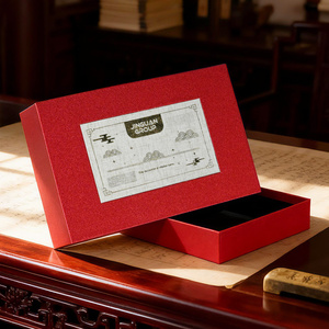 Boîtes cadeaux rigides de luxe en papier artistique avec fermeture magnétique, imperméables, avec insert en mousse pour bijoux, montres, parfums, cosmétiques, emballage haut de gamme - Product Image 1