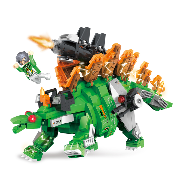 COGO 517件剑龙机甲战士恐龙模型3D积木玩具儿童| Alibaba.com