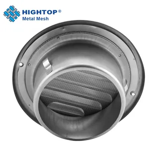 60-120mm çelik havalandırma ızgara duvar delik kapağı çıkarıcı hood panjur vana egzoz fanı boru ısıtma soğutma havalandırma sistemi