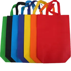 Promocional dobrável saco de compras reutilização impressão personalizada recolher sacola não tecida