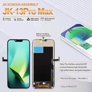 Màn hình <span class=keywords><strong>LCD</strong></span> GX JK thay thế, cảm ứng cho iPhone XR XS 11 12 13 14 15 16 Pro Max, lắp ráp, tình trạng tương thích với điện thoại - Product Image 4