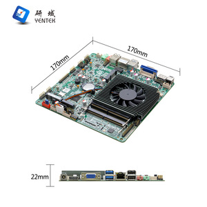 Carte mère industrielle Yentek Mini ITX 170x170mm Intel LGA1151 DDR4 double canal 8e génération i5-8260U - Product Image 1
