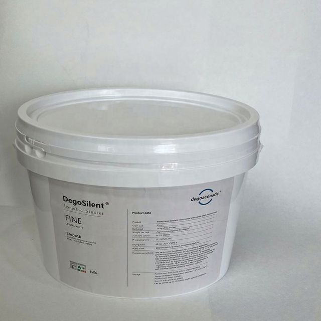 Quality Fireproof Acoustic Plaster for Underground Parking Mold-resistant Painting Application on Concrete Ceilings