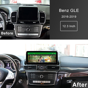 Navegación GPS para coche Android para Benz 2016-19 GLE/<span class=keywords><strong>GLS</strong></span> NTG5.0 Sistema de <span class=keywords><strong>seguimiento</strong></span> de pantalla táctil de 12,3 pulgadas Reproductor Multimedia para coche - Product Image 3