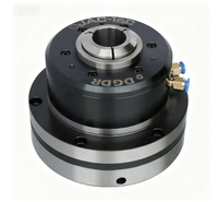 Mandrin pneumatique de haute précision JAC-15, mandrin rotatif pneumatique compact avec conception creuse pour une rotation rapide automatisée