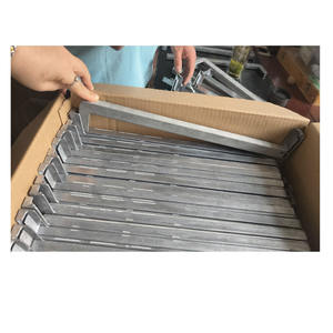 Couvercles et capuchons d'extrémité en aluminium de 200mm 300mm 400mm 500mm pour plaques de seuil de fenêtre extérieures - Product Image 5