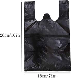 Sacs fourre-tout personnalisés pour petites entreprises avec poignées Sacs à provisions en plastique pour supermarché - Product Image 5