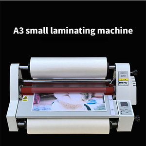 Rongda V350 nhiệt Máy cán nhiệt điện tử điều khiển nhiệt độ nhựa Laminator lạnh & Hot Máy cán mô hình - Product Image 2