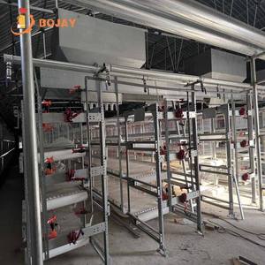 I sistemi di alimentazione automatica e bevuta completano la gabbia della batteria animale dello strato automatico - Product Image 6