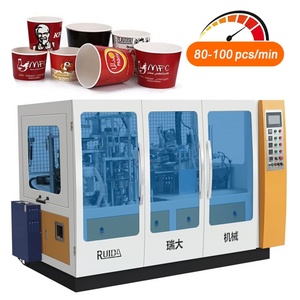 Machine d'affaires nouveau gobelet en papier haut de gamme formant la personnalisation 50-230 pcs/min 3-40 oz gobelet en papier à grande vitesse faisant la Machine <span class=keywords><strong>Newtop</strong></span> - Product Image 3