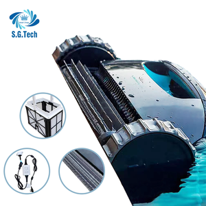 หุ่นยนต์ทำความสะอาดสระว่ายน้ำอัตโนมัติ รุ่น WATER CROWN ABS HJ-2052 ปี 2026 สำหรับทำความสะอาดสระว่ายน้ำ เครื่องดูดฝุ่นใต้สระ HJ2052 พร้อมแปรงทำความสะอาด HJ - Product Image 5