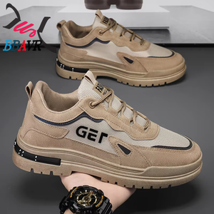 Zapatos Casuales de Piel Sintética para Hombre, Cómodos, Ligeros e Impermeables, con Suelas Antideslizantes de Eva para Todas las Temporadas, Marca Personalizada - Product Image 3