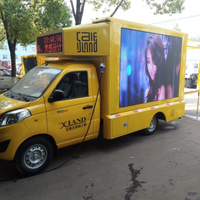 Écran LED géant pour remorque mobile extérieure P3 P5 P6, publicité pour camion remorque