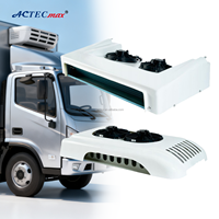 Unité de réfrigération pour camion à montage sur toit DC 12V 24V longue portée avec système de dégivrage AC.133.175, système de refroidissement et stockage médical mobile frigorifique