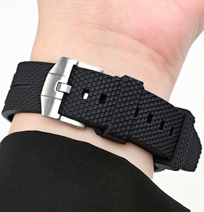 <span class=keywords><strong>Correa</strong></span> de Reloj Deportiva de Silicona Elástica Transpirable con Extremos Curvos de 20 mm, Correas de Goma Suave de Repuesto para OmegaXswatch - Product Image 5
