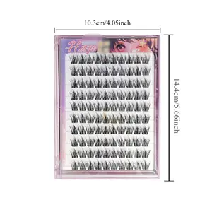 混合托盘DIY睫毛延伸单个睫毛和簇睫毛自然外观体积睫毛簇低最小起订量化妆品 - Product Image 6