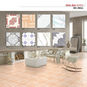 Carreaux de sol en céramique rectifiée mate imprimés à jet d'encre de qualité supérieure Vistaar, 5 mm, pour extérieur, 12x12, 300x300 mm - Product Image 6