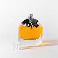 Vaporisateur vide de luxe en gros bouteille de parfum en verre moins cher 100ml en stock