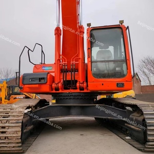 รถขุดตีนตะขาบขนาดใหญ่ DOOSAN DX340LC มือสอง รุ่นปี 2023 น้ำหนัก 34 ตัน มอเตอร์แบริ่ง ผลิตในเกาหลี คุณภาพดี เครื่องยนต์ เกียร์ปั๊มไฮดรอลิก - Product Image 4