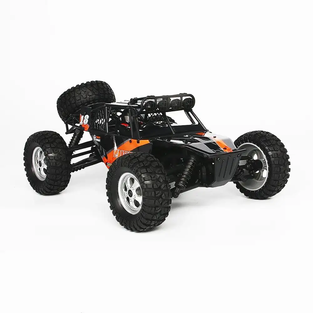 Pelindung mobil RC, pelindung mobil RC skala 1/12 4WD Off-Road Buggy 38km/jam, lampu LED kecepatan tinggi 2.4 GHz Radio pengontrol tahan air