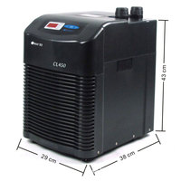 Refroidisseur d'aquarium RESUN CL-450 450W 1/6HP avec évaporateur en titane