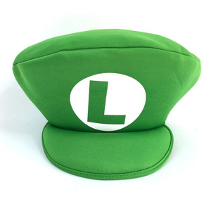 Sombrero de Disfraz para Fiesta de Halloween, Gorra Luis Roja, Sombrero de Cosplay Verde para Actuaciones - Product Image 2