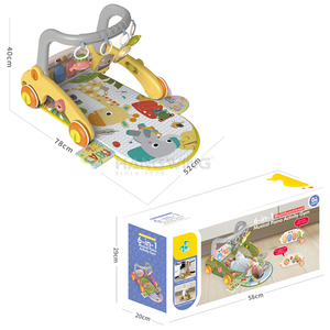 HW Multi-funzionale 3-in-1 attività del bambino palestra cavallo a dondolo e Baby Walker convertibile Playmat per i neonati ai più piccoli - Product Image 6
