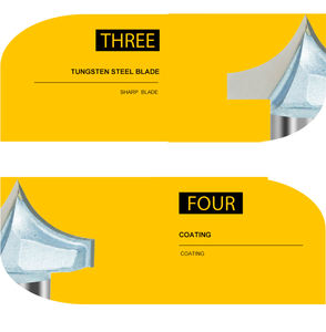 <span class=keywords><strong>Tideway</strong></span> lc0405 גילוף קצת כלי עבודה מעץ ניקוי הנתב קצת כלי חיתוך נתב חותך כרסום - Product Image 4