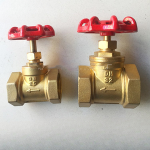 Hersteller Großhandel Messing Wasserzähler Ventil 4 6 Minuten 1 Zoll Innengewinde Manueller Schalter Kugel struktur Haupt ventil - Product Image 1