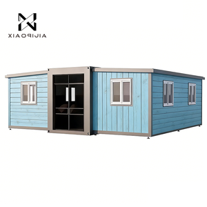 บ้านสำเร็จรูปแบบพับได้ ขยายได้ ขนาด 20 ฟุต 40 ฟุต สไตล์โมเดิร์น ขายส่ง พร้อมห้องนอน 2 <span class=keywords><strong>3</strong></span> <span class=keywords><strong>4</strong></span> 5 ห้อง - Product Image 1