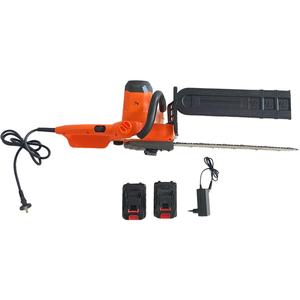 Motosierra eléctrica de 12 pulgadas con motor sin escobillas, inalámbrica, a batería, para cortar árboles en el jardín, uso en bricolaje. - Product Image 5