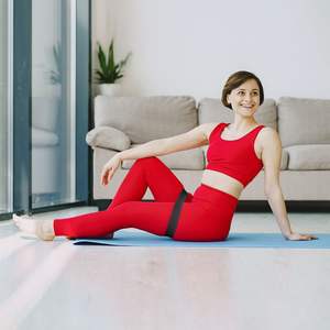 Ensemble de bandes de résistance portables pour le fitness, en matériau TPE, résistance légère, exercices de musculation, sacs de transport, tous âges - Product Image 3