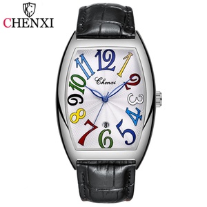 Nuevos relojes CHENXI para hombre, relojes de pulsera de cuarzo con correa de cuero, estilo ejecutivo, con fecha, para hombre, regalo, 8217 - Product Image 1