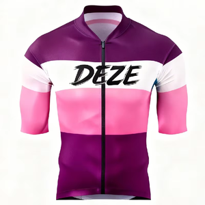 Jersey de Ciclismo de Manga Tres Cuartos, Transpirable, Resistente al Viento, Unisex, con Estampado Multicolor, a la Moda, para Ciclistas, Gran Venta - Product Image 2