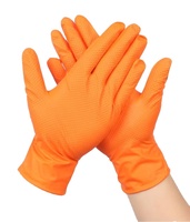 Gants de mécanicien Shuoya, moins chers, 8 min, résistants, 100% nitrile, motif diamant, poignets renforcés, antidérapants, durables