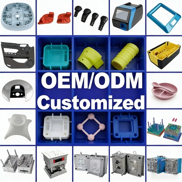 Injection Molding Plastic Parts Custom Durable PP PC ABS Plastic Enclosure Injection Parts Injection Molding Service