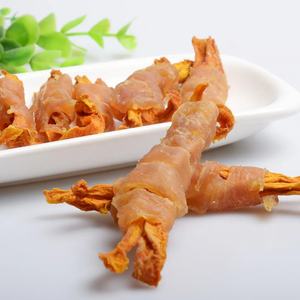 Pollo para mascotas golosinas para perros juguetes para masticar comida rica en vitamina zanahoria limpiar los dientes masticar perro bocadillo envoltura de pollo zanahoria para perro - Product Image 4