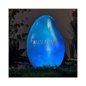 2024 vui chơi giải trí công viên khổng lồ Điện Mô phỏng khủng long trang trí đồ chơi tương tác LED ánh sáng FRP thực khủng long trứng - Product Image 4