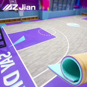 Suelo de Baloncesto de PVC para Interiores, Superficie de Vinilo para Canchas Deportivas, Gimnasios, Escuelas y Complejos Deportivos - Product Image 6
