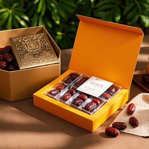 HENGXING Custom Printed Magnetic Closure Gift <b>Box</b> for Cookies Chocolate Candy Food Packaging with Logo - Product Image 1