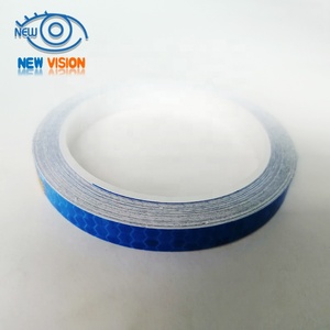 Ruban adhésif réfléchissant coloré en PVC de 1 cm * 8 m pour <span class=keywords><strong>roue</strong></span> de vélo/<span class=keywords><strong>moto</strong></span> - Product Image 3