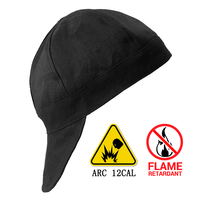Chapeau de soudage réversible à Logo personnalisé, accessoires feu ignifuge pour soudeur, pour la sécurité, travail de soudage de revêtement, pièces