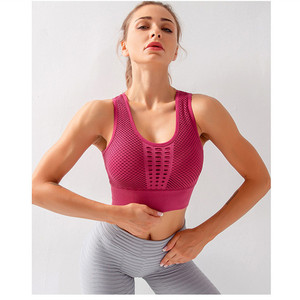 Venta caliente mujeres lolita lindo sexy chica sin secado rápido transpirable hueco deportiva deportes bra 2020 - Product Image 2