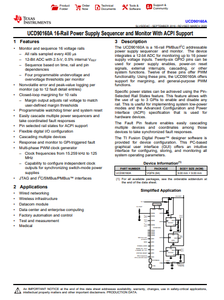 Jingmaowei gelen elektronik bileşenler UCD90160ARGCR IC ürün orijinal hakiki ürün - Product Image 2